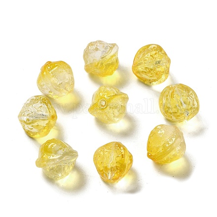 Прозрачные стеклянные бусины GLAA-D025-04C-1