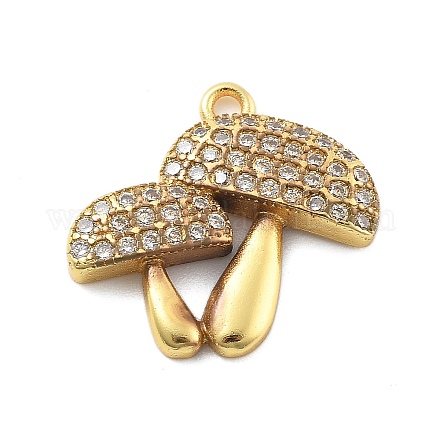 Латунные микро проложить кубического циркония подвески KK-L209-089G-1