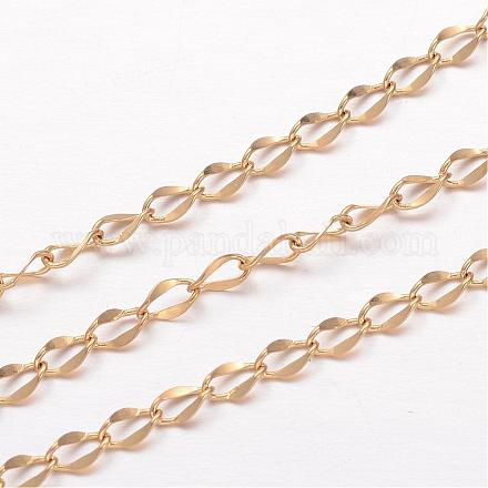 Ионное покрытие (ip) цепи из нержавеющей стали 304 CHS-K004-16G-0.4mm-1
