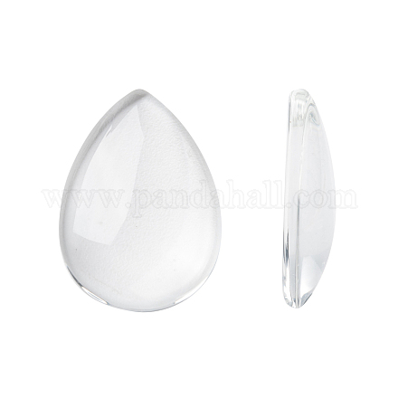 Прозрачная капля X-GGLA-R024-25x18-1