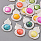 Natural Freshwater Shell Pendants, Dyed, Gourd/Calabash, Mixed Color, 26x8.5x5.5mm, Hole: 1.2mm