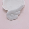Cloth Embossing Wings, with Plush, Decorate Accessories, White, 40x75x6mm