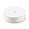Imitation Leather Polyester Ribbon, for Garment Accessory, WhiteSmoke, 1 inch(25mm), about 20.00 Yards(18.29m)/Roll