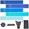 Fitness Tool Kits, including Plastic Body Measure Tape and Resistance Bands, Mixed Color