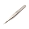 Tarnish Resistant Stainless Steel Beading Tweezers, Stainless Steel Color, 136x10mm