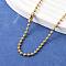 304 Stainless Steel Ball Chain Necklace, Golden, 29.5 inch(75cm)x2.3mm