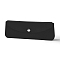 Silicone Storage Bag for Cosmetics, Magnetic Snap Portable Storage Bag, Rectangle, Black, 7.2x19.8x3cm