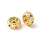 Brass Micro Pave Cubic Zirconia Beads, Rondelle, Cadmium Free & Lead Free, Rack Plating, Long-Lasting Plated, Real 18K Gold Plated, 8.5x4mm, Hole: 1.6mm