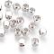Brass Spacer Beads, Nickel Free, Real Platinum Plated, Cube, 5x5mm, Hole: 3mm