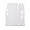 Rectangle Plastic Bags, Clear, 15.2x13x0.01cm