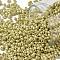 TOHO Round Seed Beads, Japanese Seed Beads, (PF559F) PermaFinish Yellow Gold Metallic Matte, 11/0, 2.2mm, Hole: 0.8mm, about 5555pcs/50g