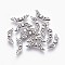 Tibetan Style Alloy Beads, Cadmium Free & Lead Free, Wing, Antique Silver, 16x5x3mm, Hole: 1.5mm