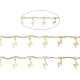Латунные цепи с изогнутыми звеньями CHC-M025-19G-2