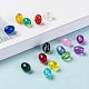 15 цвет прозрачных хрустальных бусин CCG-X0011-01-6x8mm-3