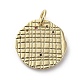 Латунные микро проложить кубического циркония подвески X-ZIRC-G157-03L-01G-2