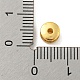 Латунь микропаве черный кубический цирконий KK-G493-46G-4