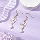 Серьги-подвески из нержавеющей стали 304 EJEW-JE06168-2