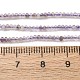 Природный аметист нитей бисера G-RM2025-D18-A-5