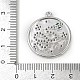 Латунные микро проложить кубического циркония подвески KK-M322-35P-3