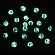 20шт светящиеся бусины лэмпворк ручной работы LAMP-YW0001-21-4