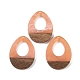 Подвески из смолы и дерева WOOD-F015-17B-1