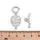 Латуни Переключить застежками KK-C051-51P-4