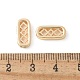 Латунные микропаве прозрачные кубические циркониевые распорки KK-U052-07G-2