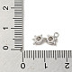 Латунные микро проложить кубического циркония подвески KK-C043-05P-3