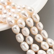 Нити из натурального культивированного пресноводного жемчуга PEAR-P062-14D