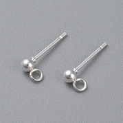 Шариковая серьга-гвоздик из нержавеющей стали 304 STAS-H410-10S