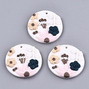 Полимерной глины ручной работы подвески CLAY-N010-020A