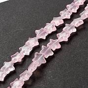 Прозрачный стеклянный бисер нить GLAA-K057-01I