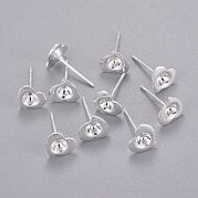 Серьги-гвоздики из нержавеющей стали 304 STAS-K210-23S