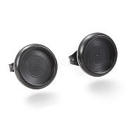 Серьги-гвоздики из нержавеющей стали 304 STAS-I162-02C-B