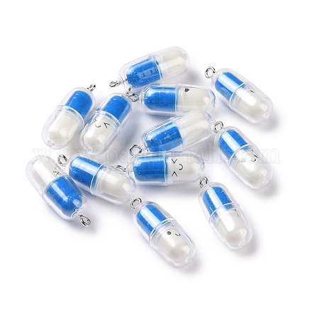 Подвески из полупрозрачного пластика KY-L006-29F-1
