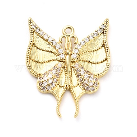 Латунные микро проложить кубического циркония подвески KK-L229-069G-1