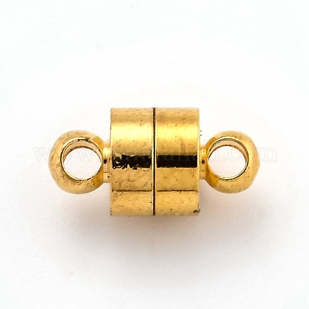 Латунные магнитные застежки с петлями KK-O134-14G-1