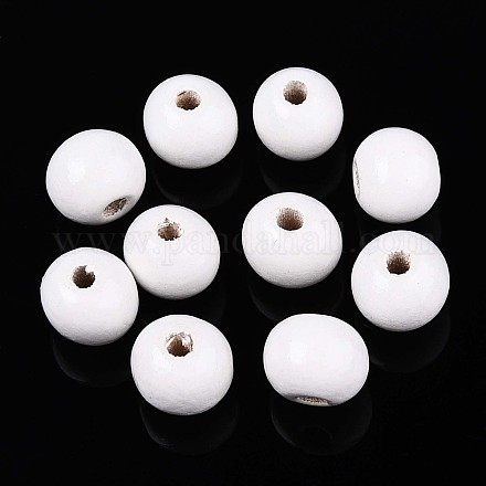 Круглые бусины из натурального дерева схима WOOD-A018-8mm-30-1