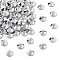 Preciosa® MAXIMA Crystal No Hotfix Flatback Stones, Czech Crystal, Dura Foiling, Round(438 11 615 Chaton Rose), 00030 270 Labrador, SS6(1.9~2.1mm)