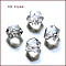 K9 Glass, Imitation Austrian Crystal Beads, Grade AAA, Faceted, Cornerless Cube Beads, Clear, 7.5x7.5x7.5mm, Hole: 0.9~1mm