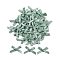 Polyester Costume Accessories, Bowknot, Medium Aquamarine, 16x19x3mm