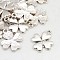 Tibetan Style Alloy Pendant, Clover, Cadmium Free & Lead Free, Silver, 21x17.5x2.5mm, Hole: 1.5mm