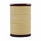 Waxed Polyester Cord for Jewelry Making, Round, Light Khaki, 0.7mm, about 60.15 Yards(55m)/Roll