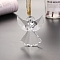 Crystal Glass Sun Catcher Pendant, Rainbow Maker, DIY Garden & Home Decoration, Angel & Fairy, 80x68x20mm
