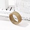 201 Stainless Steel Finger Rings, Wide Band Ring for Unisex, Ion Plating(IP), Golden, 10mm, US Size 12 3/4(22mm)