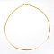 304 Stainless Steel Necklaces, with Lobster Clasps, Golden, 17.7 inch(45cm)