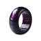 Resin Wide Chunky Finger Ring for Women, Orchid, US Size 7 3/4~8(17.9~18.1mm)