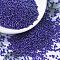MIYUKI Round Rocailles Beads, Japanese Seed Beads, 11/0, (RR484) Opaque Cobalt AB, 2x1.3mm, Hole: 0.8mm, about 1111pcs/10g