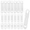 UNICRAFTALE 21Pcs Oval Stainless Steel Beer Bottle Openers 3 Styles Flat Metal Bar Speed Bottle Opener Pour Spout Remover for Bartenders Home Kitchen