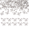 304 Stainless Steel Insect Charm Butterfly Pendants, Stainless Steel Color, 11x9x1mm, Hole: 1mm